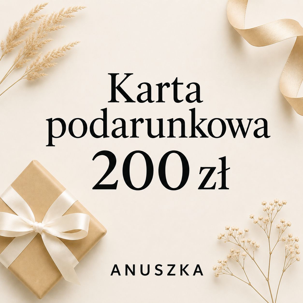 Karta podarunkowa 200 zł